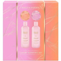 Luxury Bathtime Set ( jojoba, vanilla & almond oil ) - gift set