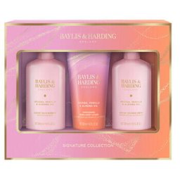 Signature Collection Bath Set ( jojoba, vanilla & almond oil ) - gift set