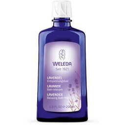 Soothing lavender bath