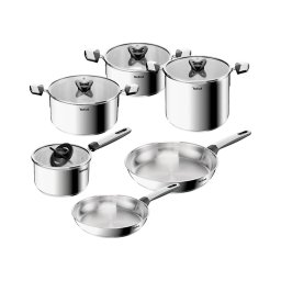 Tefal - Set de vase pentru gătit, 10 piese EMOTION+