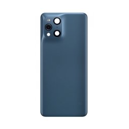 Capac Baterie Oppo Find X3 Pro Cu Geam Camera Albastru
