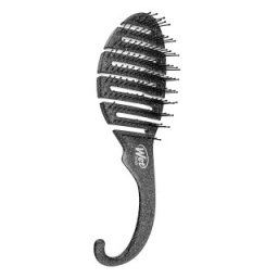Wet Brush Shower Detangler Glitter Black perie de păr
