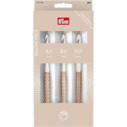 Crosete lana 6, 8, 10 mm Prym Ergonomics culoare taupe