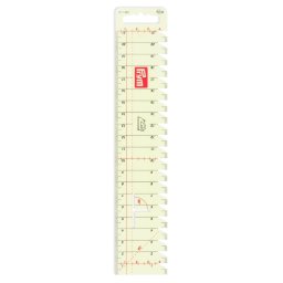 Rigla de calcat rezistenta la caldura 230 x 45 x 2 mm Prym