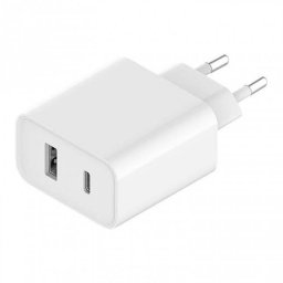 Incarcator Retea Xiaomi USB-C USB-A PD 33W Alb