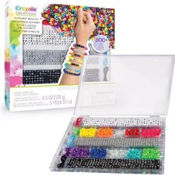 Crayola Creations: Set de 800 de mărgele cu literele alfabetului