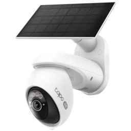Camera de supraveghere wireless TP-Link TAPO C660 KIT cu iluminare duala si panou solar Tapo Starlight C660 KIT, 8 MP, microfon si difuzor, 10000 mAh, slot card