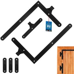 Balamală unghiulară obloane 400x650 mm + centrală set 2 buc.