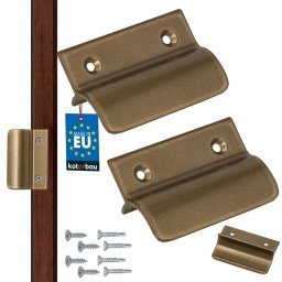 Mâner balcon opritor auriu 6,5 cm set 2 buc.