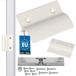 Mâner balcon opritor + blocator crem 6,5 cm