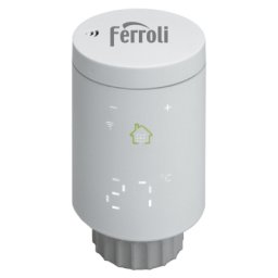 Cap termostatic inteligent Ferroli FER 818 cu posibilitate de comanda pornire centrala