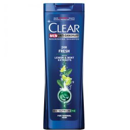 Clear Sampon, Barbati, 225 ml, 24h Fresh