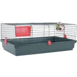 ZOLUX Cusca pentru iepure sau porcusor de Guineea Classic 100 cm gri-rosu