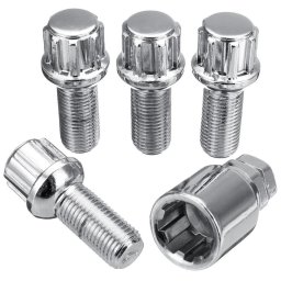 Kit Antifurt Roti 4x Prezoane Jante Aliaj M12x1.5, Renault Megane Iii Rs Z 2011+