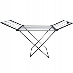 Uscator de Rufe si Haine CleanLine 18m, Pliabil, Solid, Metalic, Dimensiuni 176x56x110cm