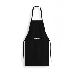 Sort de Bucatarie Universal cu Buzunare Mari, Legat la Spate, Dimensiuni 70x67cm, Culoare Negru