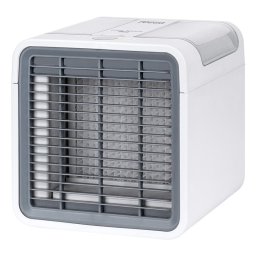 Mini Aparat de Aer Conditionat pentru Camera sau Birou cu Ventilator, Iluminare LED Multicolora, Purificare si Umidificare Aer, Putere 5W