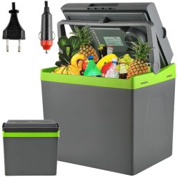 Lada Frigorifica Auto Electrica 220V/12V Portabila 2-in-1 cu Functie de Incalzire si Racire, Volum 28L, Putere 55W