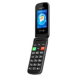 Telefon Mobil GSM cu Clapeta pentru Seniori, Dual SIM, Simple 930 Kruger Matz