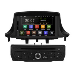 Navigatie Auto Multimedia cu GPS Renault Megane 3 Fluence (2009 -2015), Android 10, 2GB RAM + 16GB ROM, Internet, 4G, Aplicatii, Waze, Wi-Fi, USB, Bluetooth, Mirrorlink