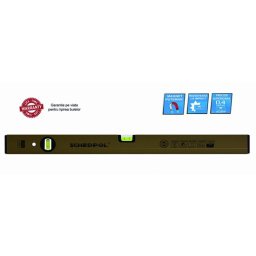 Nivela BASIC magnetica profesionala 0,4mm/m precizie 2 bule 120cm GartenVIP DiyLine