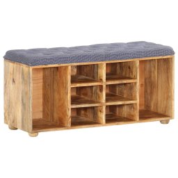 Banca de hol, 100 x 35 x 47 cm, lemn masiv de mango GartenMobel Dekor