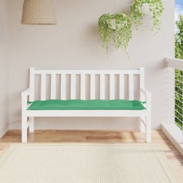 Perna banca de gradina, verde, 150x50x7 cm, material oxford GartenMobel Dekor