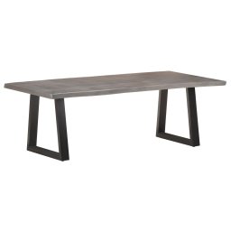 Masuta cafea, margini naturale, 115x60x40 cm, lemn masiv acacia GartenMobel Dekor