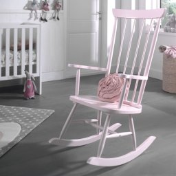 Vipack Scaun balansoar „Rocky”, roze, lemn GartenMobel Dekor