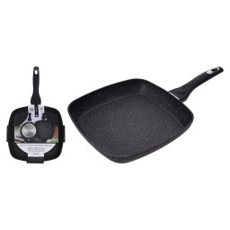 Excelent Houseware Tigaie grill, 26x26x4,5 cm, aluminiu forjat GartenMobel Dekor