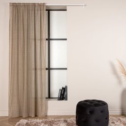 Venture Home Perdea „Elena”, 240x135 cm, bej închis, poliester GartenMobel Dekor