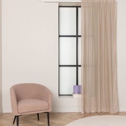 Venture Home Perdea „Elena”, 240x135 cm, bej deschis, poliester GartenMobel Dekor