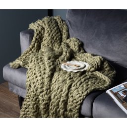 Venture Home Patura „Kate”, 170x130 cm, verde muschi, poliester GartenMobel Dekor