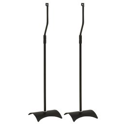 Standuri universale pentru boxe, 2 buc., negru GartenMobel Dekor