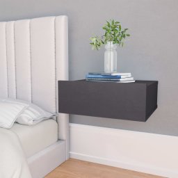 Noptiere suspendate, 2 buc., gri, 40x30x15 cm, PAL GartenMobel Dekor