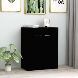 Servanta, negru, 60x30x75 cm, PAL GartenMobel Dekor