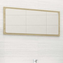 Oglinda de baie, stejar Sonoma, 80x1,5x37 cm, PAL GartenMobel Dekor
