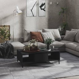 Masuta de cafea, gri, 103,5x60x35 cm, PAL GartenMobel Dekor