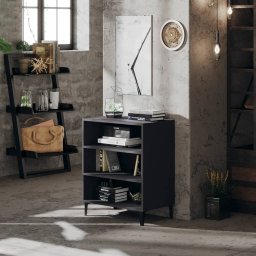 Servanta, gri, 57x35x70 cm, PAL GartenMobel Dekor