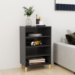 Servanta, gri, 57x35x90 cm, PAL GartenMobel Dekor