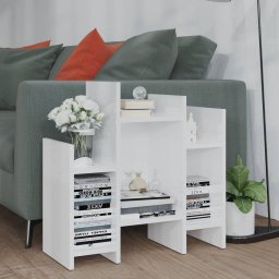 Dulap lateral, alb extralucios, 60x26x60 cm, PAL GartenMobel Dekor