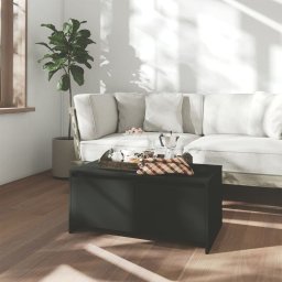 Masuta de cafea, negru, 90x50x41,5 cm, PAL GartenMobel Dekor