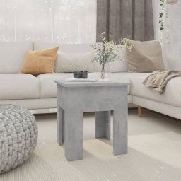 Masuta de cafea, gri beton, 40x40x42 cm, PAL GartenMobel Dekor