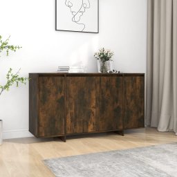 Servanta, stejar fumuriu, 135x41x75 cm, PAL GartenMobel Dekor