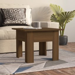 Masuta de cafea, stejar maro, 55x55x42 cm, PAL GartenMobel Dekor
