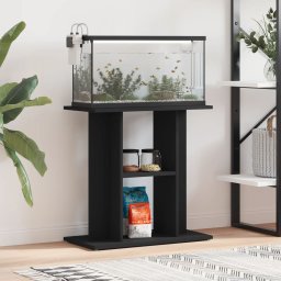 Suport pentru acvariu, negru, 60x30x60 cm, lemn prelucrat GartenMobel Dekor