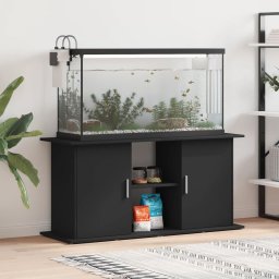 Suport pentru acvariu, negru, 121x41x58 cm, lemn prelucrat GartenMobel Dekor
