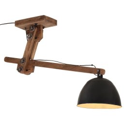 Lampa de tavan 25 W, negru, 105x30x65-108 cm, E27 GartenMobel Dekor