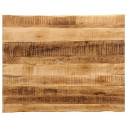 Blat de masa contur organic 100x80x2,5 cm lemn masiv mango brut GartenMobel Dekor