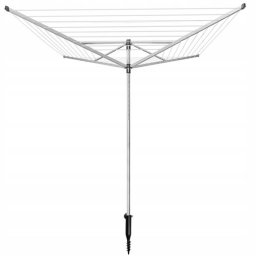 Uscator rufe, pentru exterior, 4 brate, capacitate de uscare 50 m, Gardlov GartenVIP DiyLine
